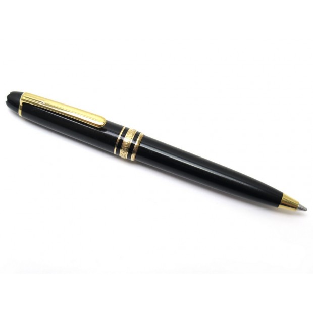 STYLO BILLE MONTBLANC MEISTERSTUCK CLASSIQUE MINI RESINE NOIR BALLPOINT PEN 365€