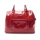 NEUF SAC A MAIN LONGCHAMP LEGENDE CUIR VERNI ROUGE NEW RED LEATHER HANDBAG 750€