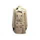 NEUF MANTEAU BURBERRY BRIT TRENCH COURT T36 S TARTAN AVEC CEINTURE NEW COAT 850€