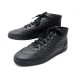 NEUF CHAUSSURES GUCCI GUCCISSIMA HI TOP SNEAKERS 391499 38.5 BASKETS CUIR 550€