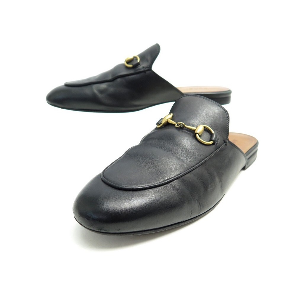 chaussures gucci mules princetown 423515  en cuir