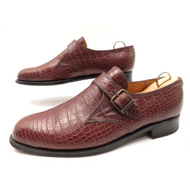 chaussures jm weston mocassins a boucle 531 8.5c 42.5