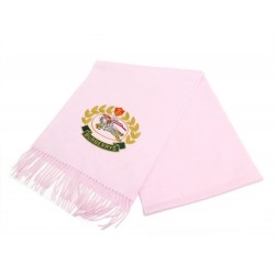 NEUF ECHARPE BURBERRY LOGO VINTAGE EN CACHEMIRE ROSE CASHMERE SCARF 385€