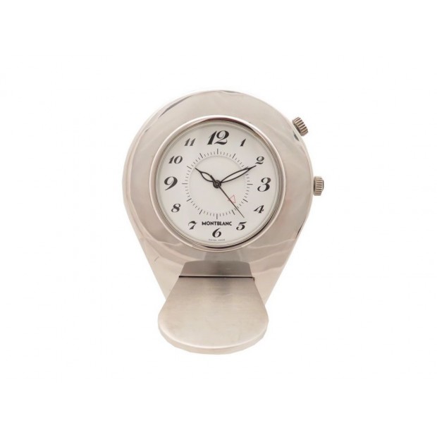 PENDULETTE DE VOYAGE MONTBLANC PIX 7054 REVEIL HORLOGE MONTRE TRAVEL CLOCK 300€