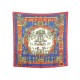 NEUF FOULARD HERMES ASTRES ET SOLEILS FAIVRE CARRE 90 SOIE BLEU SILK SCARF 385€