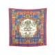 NEUF FOULARD HERMES ASTRES ET SOLEILS FAIVRE CARRE 90 SOIE BLEU SILK SCARF 385€