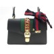 NEUF SAC A MAIN GUCCI SYLVIE S 421882 EN CUIR NOIR NEW LEATHER HAND BAG 2190€