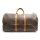 VINTAGE SAC A MAIN DE VOYAGE LOUIS VUITTON KEEPALL 60 TOILE MONOGRAM BAG 1370€
