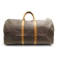 VINTAGE SAC A MAIN DE VOYAGE LOUIS VUITTON KEEPALL 60 TOILE MONOGRAM BAG 1370€