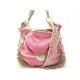 SAC A MAIN LANCEL BRIGITTE BARDOT BB A04657 BANDOULIERE TOILE ROSE HAND BAG 890€