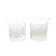 NEUF LOT 2 VERRES GOBELETS A WHISKEY LALIQUE HULOTTE CRISTAL NEW GLASSES 460€