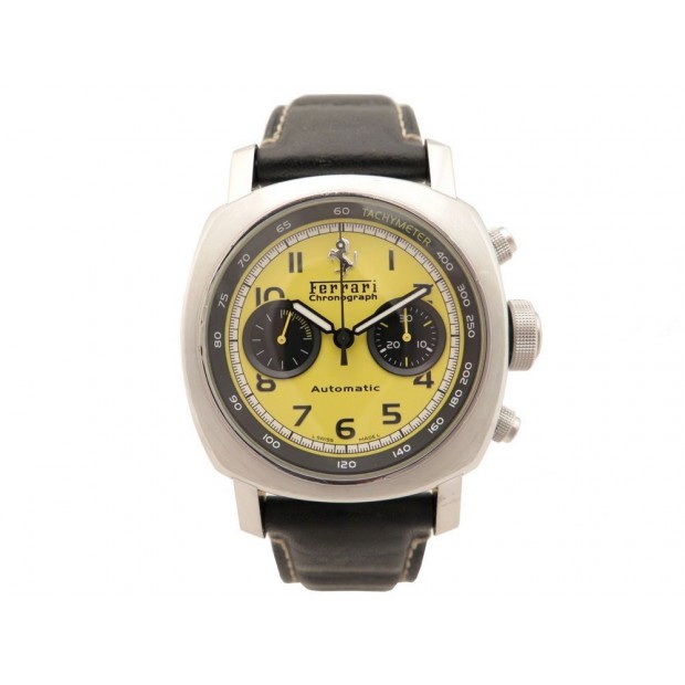 MONTRE PANERAI FERRARI 45 GT FER00011 F 6656 GRANTURISMO CHRONOGRAPH JAUNE WATCH