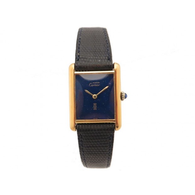 cartier tank must vermeil