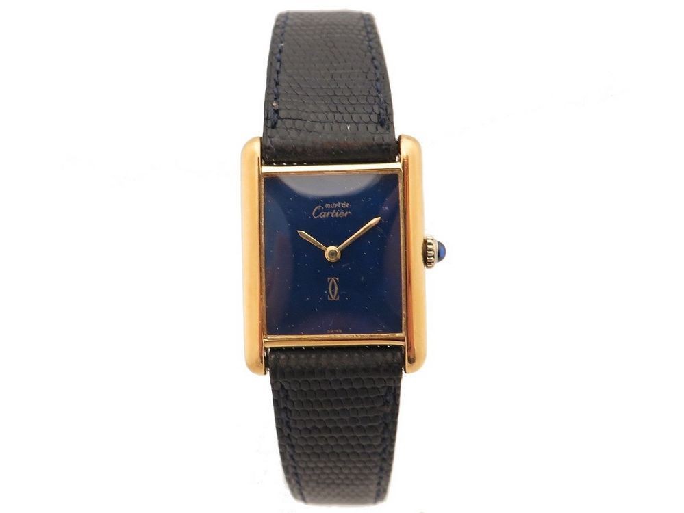 montre must de cartier tank mecanique en