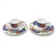 NEUF SERVICE PETIT DEJEUNER RAYNAUD TOUT FOU PORCELAINE BLANC BREAKFAST SET 364€