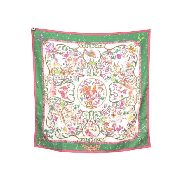 FOULARD HERMES PIERRES D'ORIENT ET D'OCCIDENT PAUWELS CARRE 90 SOIE SCARF 385€