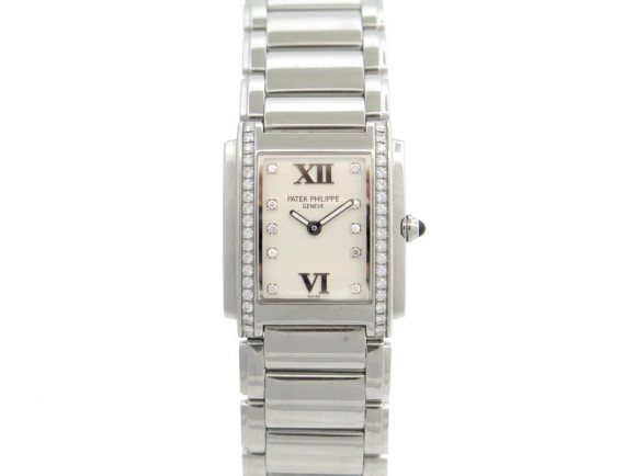 montre patek philippe twenty 4 30mm acier diamants