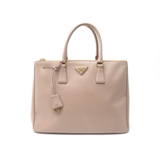 SAC A MAIN PRADA CABAS GALLERIA GM BN1786 CUIR SAFFIANO VIEUX ROSE HANDBAG 2400€