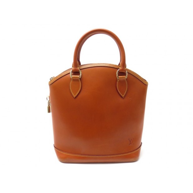 SAC A MAIN LOUIS VUITTON NOMADE LOCK IT EN CUIR CAMEL LEATHER HAND BAG 2225€