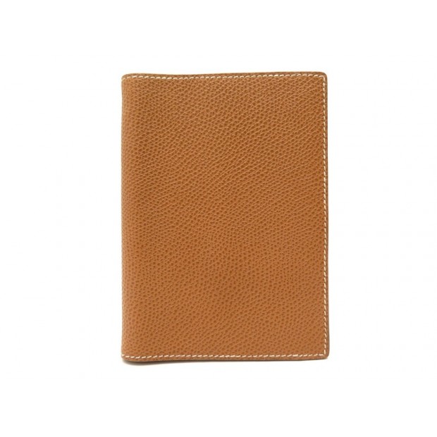 NEUF VINTAGE COUVERTURE AGENDA HERMES SIMPLE PM CUIR EPSOM GOLD DIARY COVER 269€