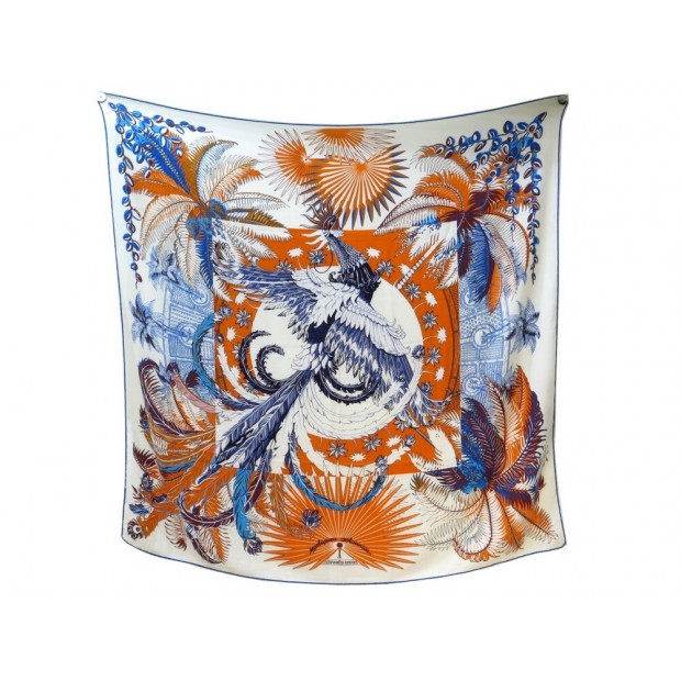 CHALE HERMES MYTHIQUES PHOENIX TOUTSY EN CACHEMIRE ET SOIE 140 SCARF SHAWL 965€