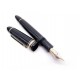 STYLO PLUME MONTBLANC MEISTERSTUCK 149 DORE NOIR PISTON + ETUI FOUNTAIN PEN 890€