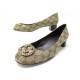 NEUF CHAUSSURES GUCCI ESCARPINS 310710 TOILE GUCCISSIMA GG 37.5 IT 38.5 FR 470€