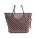 NEUF SAC A MAIN LOUIS VUITTON NEVERFULL MM TOILE DAMIER EBENE BAG PURSE 945€