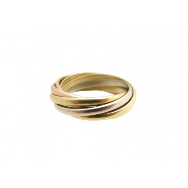  BAGUE CARTIER TRINITY 7 ANNEAUX OR 