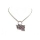 COLLIER CHRISTIAN DIOR PENDENTIFS CHARMS STRASS ABEILLES COEUR NECKLACE 640€