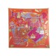 NEUF FOULARD HERMES CAVALIERS DU CAUCASE FAIVRE CARRE 90 EN SOIE SILK SCARF 385€