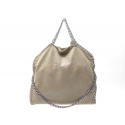 SAC A MAIN STELLA MC CARTNEY FALABELLA FOURRE TOUT A RABAT TAUPE HAND BAG 795€