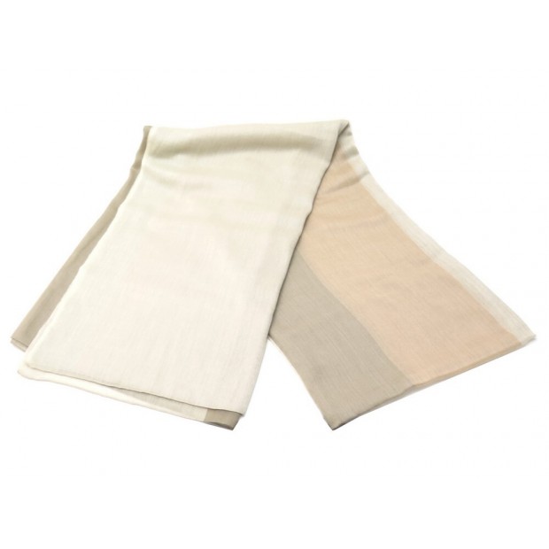 CHALE ETOLE HERMES CACHEMIRE BEIGE TAUPE XL EN CACHEMIRE NEPAL SHAWL 1200€