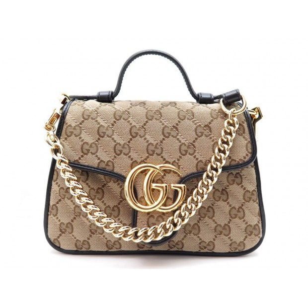 NEUF SAC A MAIN GUCCI GG MARMONT MINI 583571 BANDOULIERE NEW HAND BAG 1550€