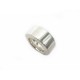 BAGUE HERMES JONC EVELYNE TAILLE 50 EN ARGENT MASSIF 925 + BOITE SILVER RING