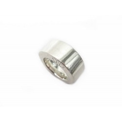 BAGUE HERMES JONC EVELYNE TAILLE 50 EN ARGENT MASSIF 925 + BOITE SILVER RING