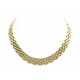 VINTAGE COLLIER CARTIER MAILLE PANTHERE 5 RANGS EN OR JAUNE 130G NECKLACE 30000€