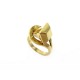 VINTAGE BAGUE HERMES CLOU DE FORGE TAPISSIER T50 EN OR JAUNE 18K 9.6GR GOLD RING