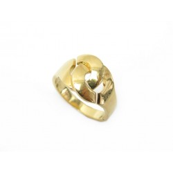 BAGUE DINH VAN MENOTTES R12 T53 EN OR JAUNE 18K 6.5GR GOLD HANDCUFFS RING 1800€