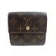 NEUF PORTE MONNAIE LOUIS VUITTON ELISE TOILE MONOGRAM PORTEFEUILLE WALLET 435