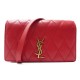 SAC A MAIN YVES SAINT LAURENT ANGIE BANDOULIERE CUIR MATELASSE WOC PURSE 1690€