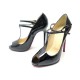 NEUF CHAUSSURES CHRISTIAN LOUBOUTIN T DOUBLE 120 1130040 36.5 EN CUIR VERNI 950€