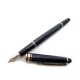 STYLO PLUME MONTBLANC MEISTERSTUCK CLASSIQUE DORE 106514 RESINE NOIR PEN 525€