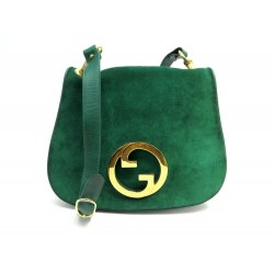 VINTAGE SAC A MAIN GUCCI BLONDIE LOGO GG 53280 1970 BANDOULIERE PURSE HANDBAG