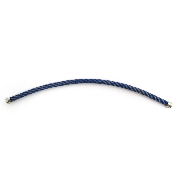 NEUF CABLE FRED POUR BRACELET FORCE 10 6B1059 TAILLE 17 EN CORDE BLEU 240€