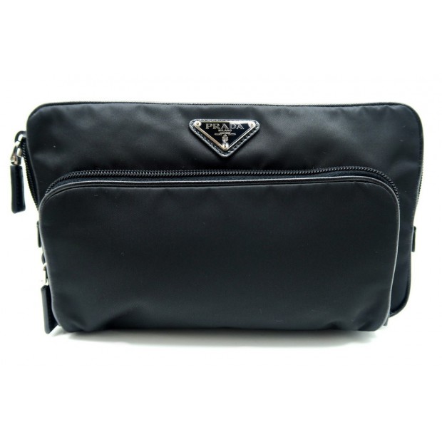 NEUF POCHETTE PRADA NYLON NOIR 