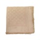 ECHARPE LOUIS VUITTON M71376 CHALE MONOGRAM EN SOIE LAINE BEIGE BOITE SHAWL 435€