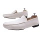 CHAUSSURES JM WESTON 570 DESTRUCTURE MOCASSINS 8D 42 EN CUIR LOAFER SHOES 335€