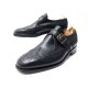 CHAUSSURES JM WESTON 533 MOCASSINS A BOUCLE 8.5E 42.5 LARGE CUIR NOIR SHOES 965€