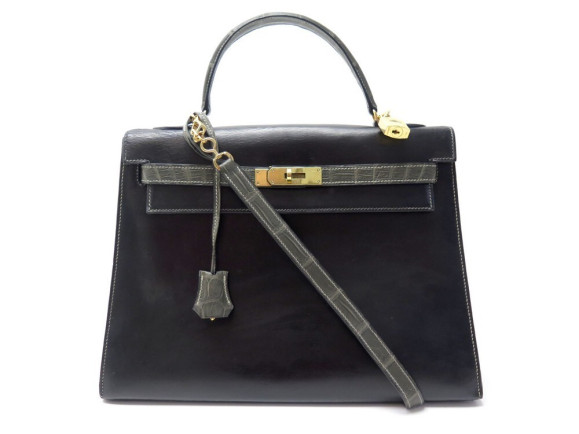 sac a main hermes kelly 33 en cuir box